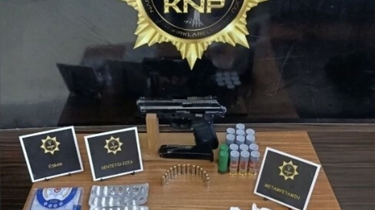 Kırklareli'de özel harekat destekli uyuşturucu operasyonu