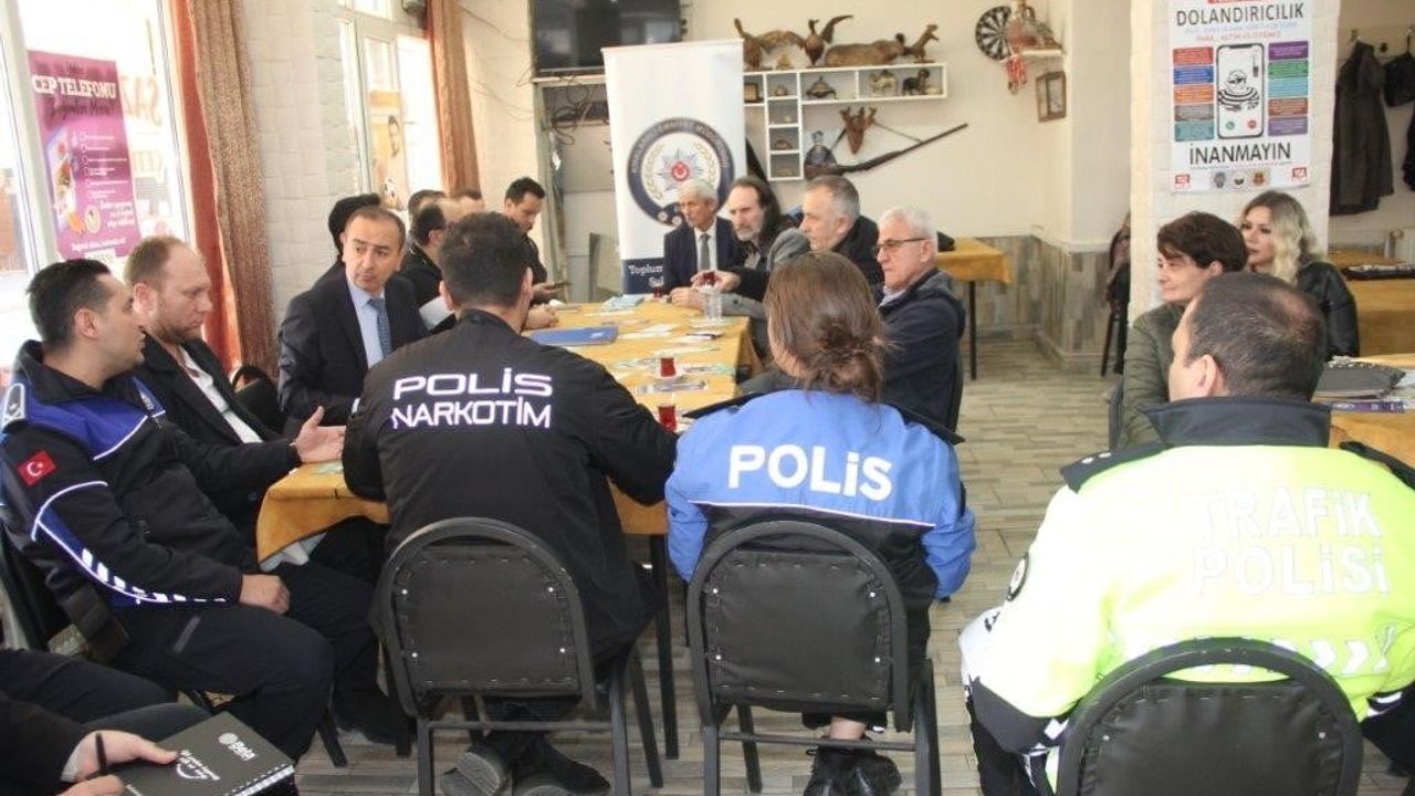 Kırklareli Kocahıdır Mahallesi'nde huzur toplantısı