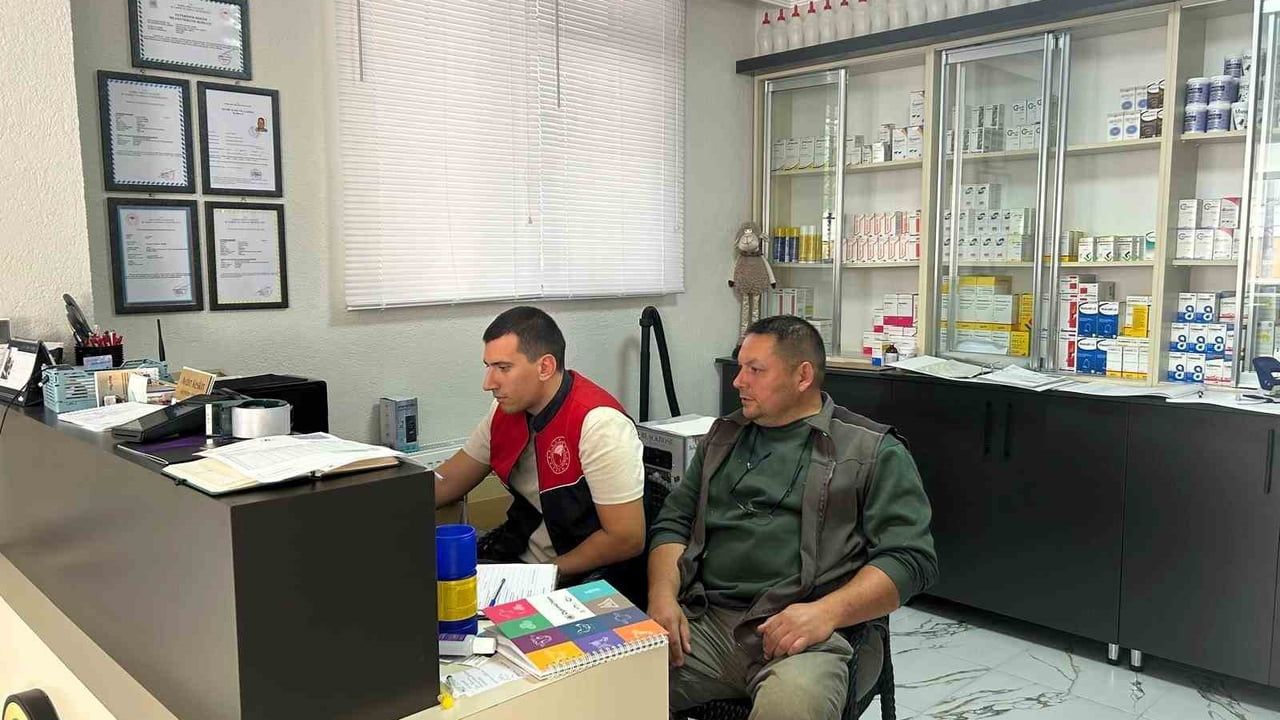 Kırklareli’nde veteriner muayenehaneleri ve hayvan hastanelerine kapsamlı denetim