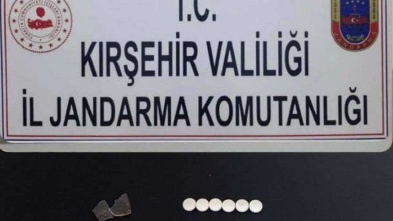 Kırşehir'de jandarma operasyonu: 1 şüpheli gözaltında