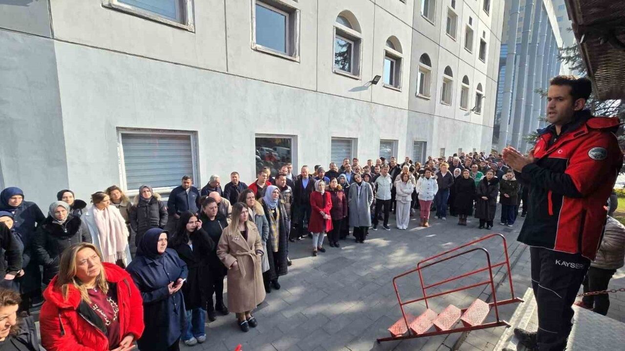 Kocasinan'da Afet ve Yangın Tatbikatı — Başkan Çolakbayrakdar