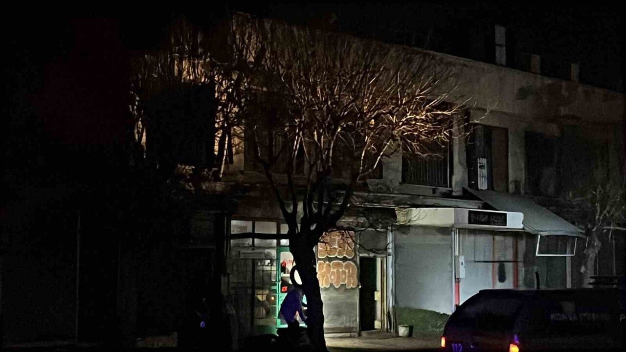 Konya'da depo yangını: Yalnız yaşayan yaşlı adam hayatını kaybetti