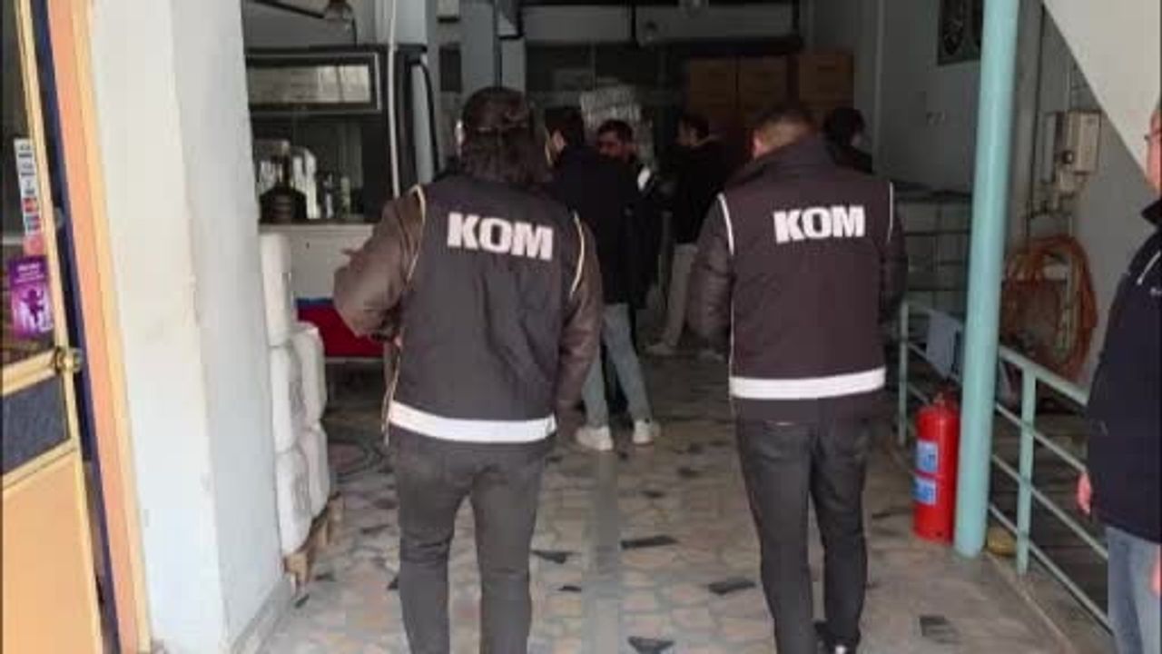 Konya'da yılbaşı öncesi kaçak ve sahte alkol denetimleri sıklaştırıldı