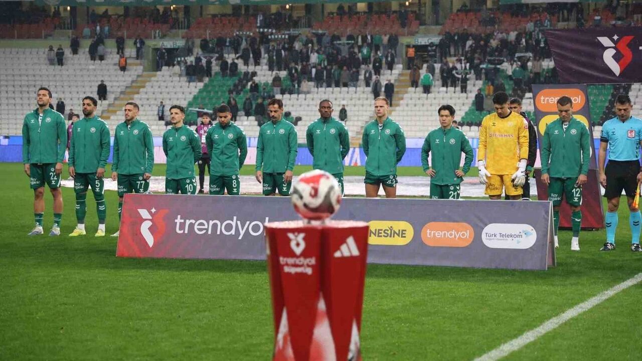 Konyaspor 0-1 Çaykur Rizespor — İlk Yarı Özeti