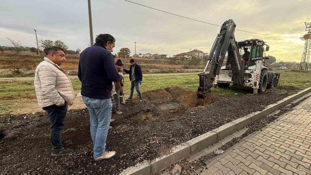 Köprübaşı’nda doğalgaz çalışmaları başladı: İlk kazma Temrek Mahallesi'nde vuruldu