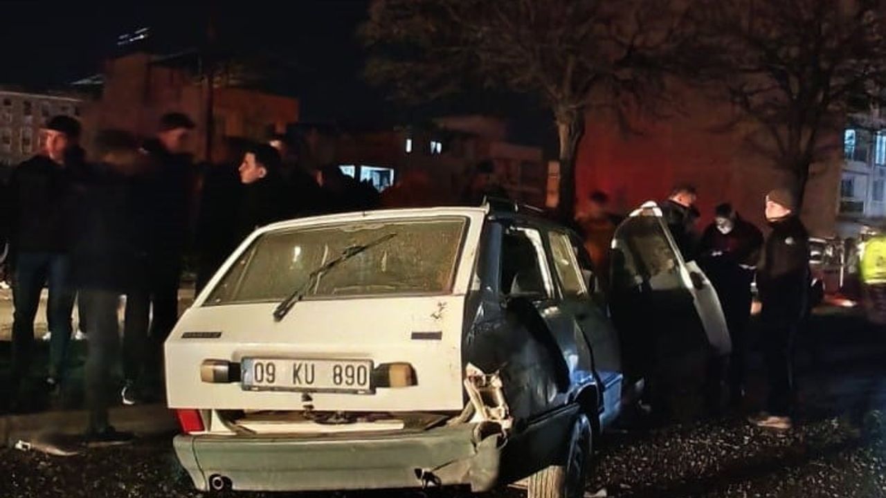 Köşk'te yağışlı yolda direksiyon hakimiyeti kayboldu: 4 yaralı