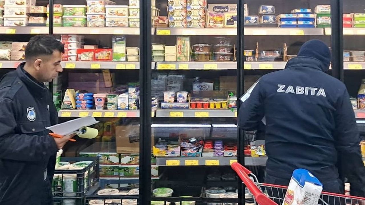 Köşk’te Zincir Marketlerde Etiket ve Son Kullanma Tarihi Denetimi