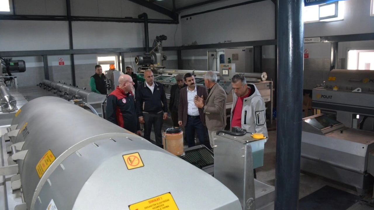 Köyceğiz Kaymakamı Kumcu zeytinyağı fabrikasını yerinde inceledi