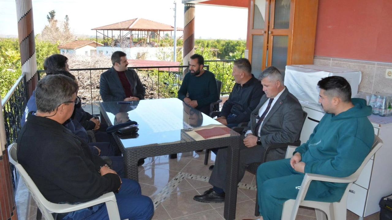 Köyceğiz Kaymakamı Mert Kumcu Zaferler Mahallesi'nde Halkla Buluştu