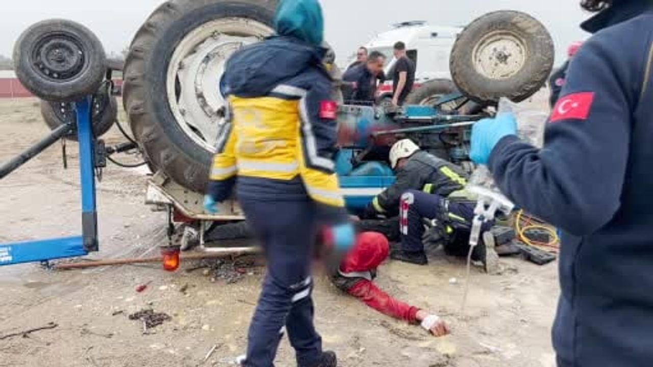 Kundu Sahili'nde traktör kazası: 18 yaşındaki genç hayatını kaybetti