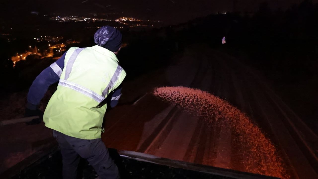 Kütahya Belediyesi'nden kış seferberliği