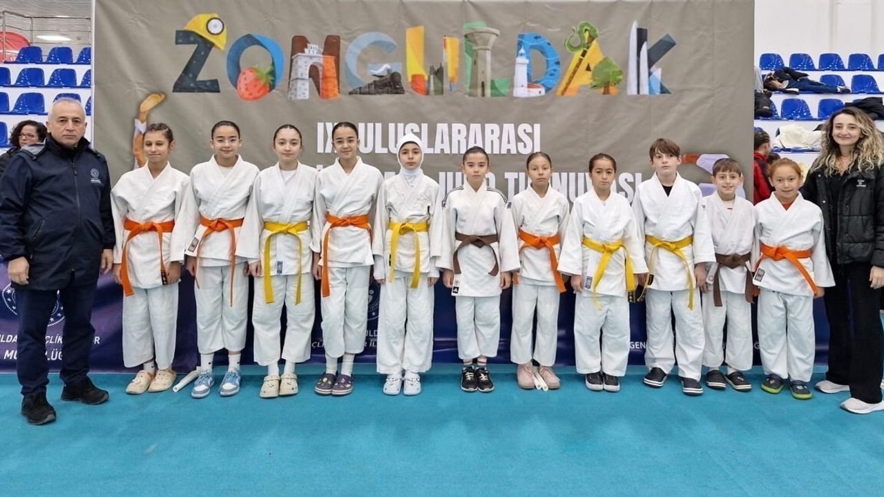 Kütahya Belediyesporlu minik judocu Madenci Kupası’nda bronz kazandı