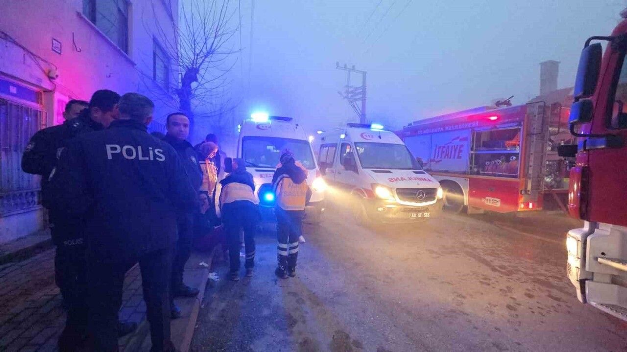 Kütahya'da ahşap ev yangını: 85 yaşındaki kadın öldü