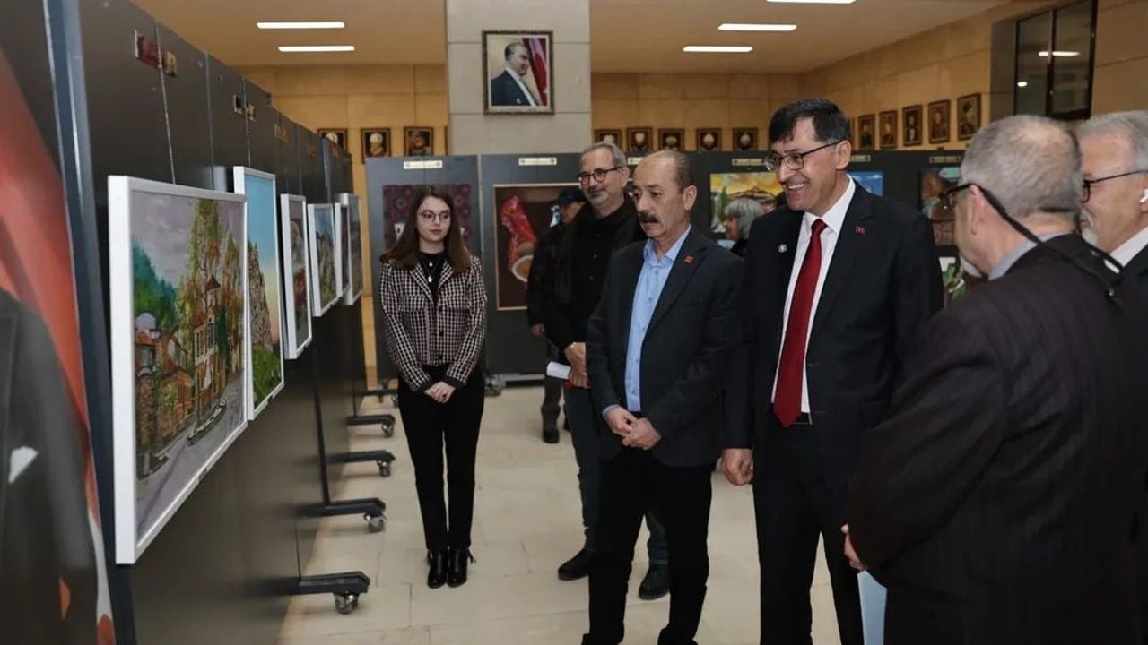 Kütahya Resim Yarışması'nda Ödüller ve Sergi Açılışı