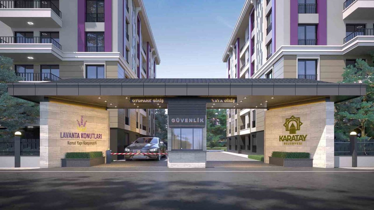 Lavanta Konutları: Karatay’ın 45. konut hamlesi