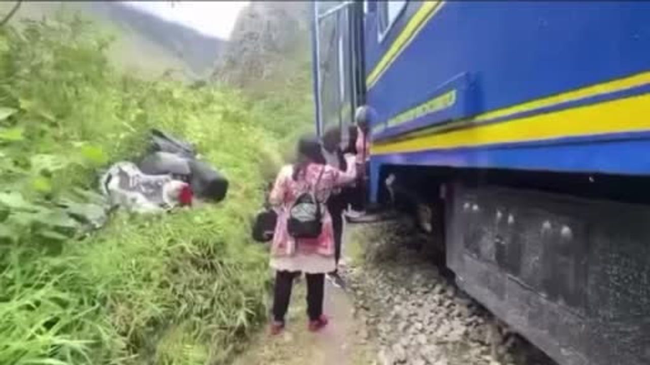 Machu Picchu hattında tren çarpışması: 1 ölü, 40 yaralı