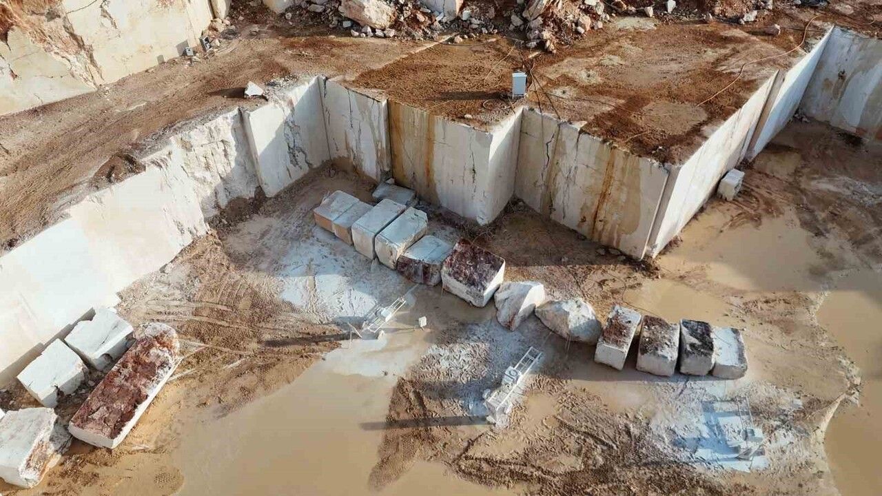 Malatya Akçadağ’dan Çin, Hindistan ve Mısır’a milyon dolarlık mermer ihracatı