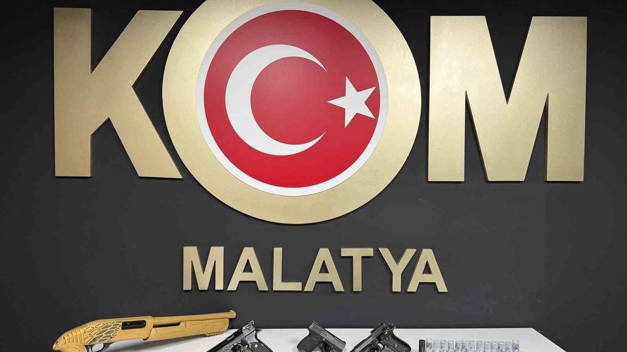 Malatya'da Kaçakçılık Şubesinden Ruhsatsız Silah Operasyonu: 1 Kişi Gözaltında