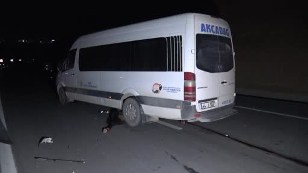 Malatya’da kaçan yarış tayları karayolunda telef oldu: 3 araç hasar, 1 yaralı