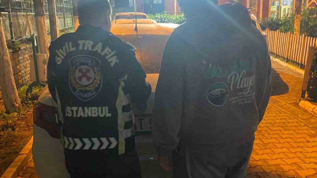 Maltepe'de hastane otoparkında drift cezası: 48 bin 378 TL