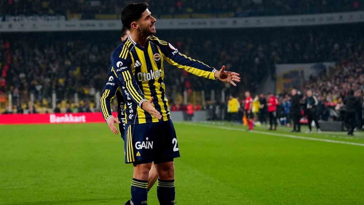 Marco Asensio, Fenerbahçe formasıyla sezonun 9. golünü attı