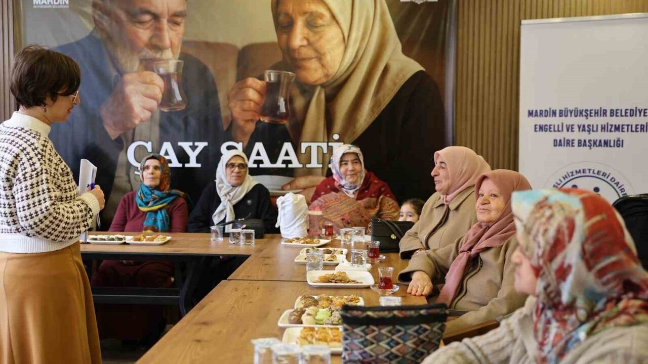 Mardin Büyükşehir'den 65 Yaş Üstü İçin "Sağlıklı Yaşam Çay Saati" Etkinliği