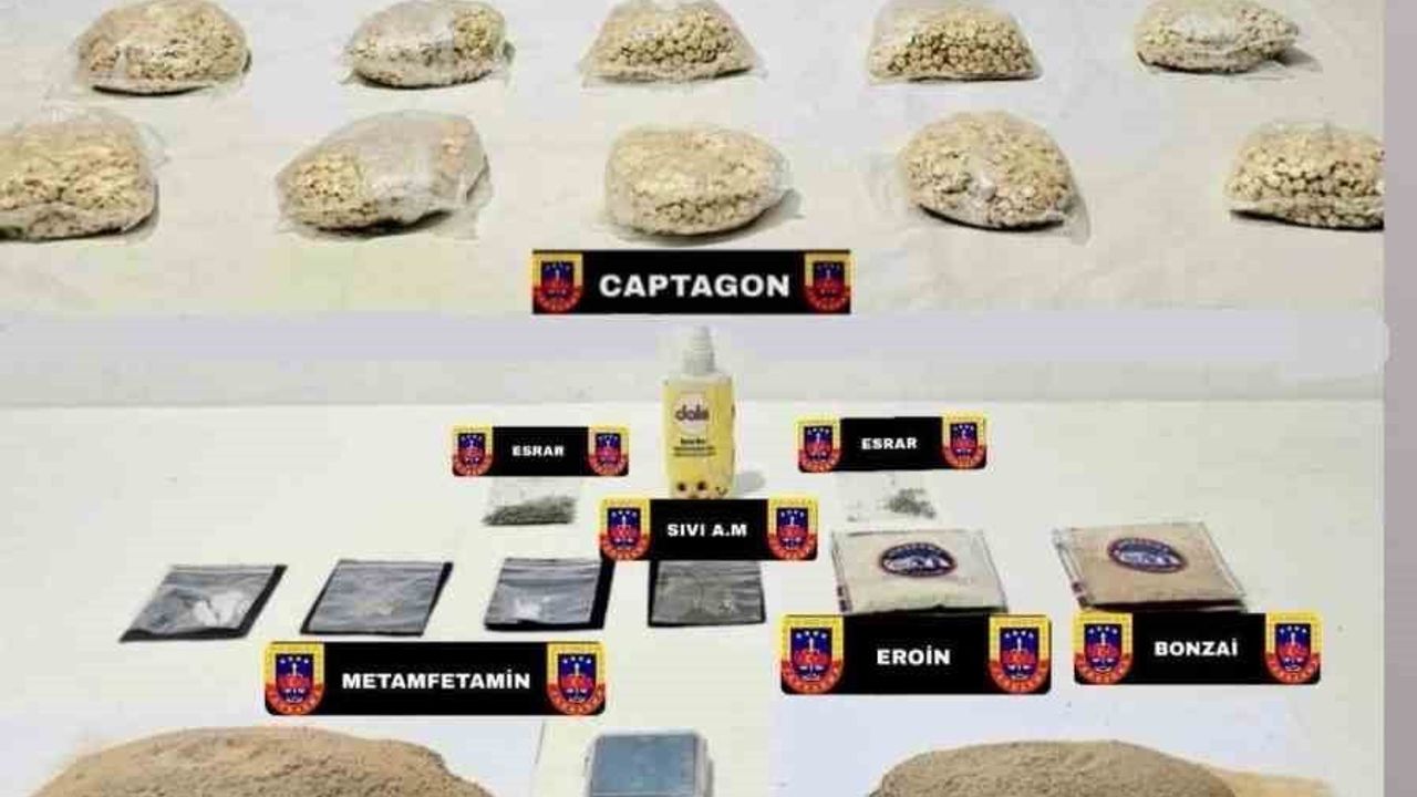 Mardin merkezli uyuşturucu operasyonunda 5 kişi tutuklandı