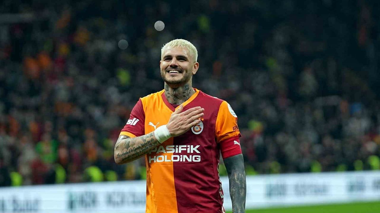 Mauro Icardi, Galatasaray'ın Süper Lig'deki en golcü yabancısı oldu