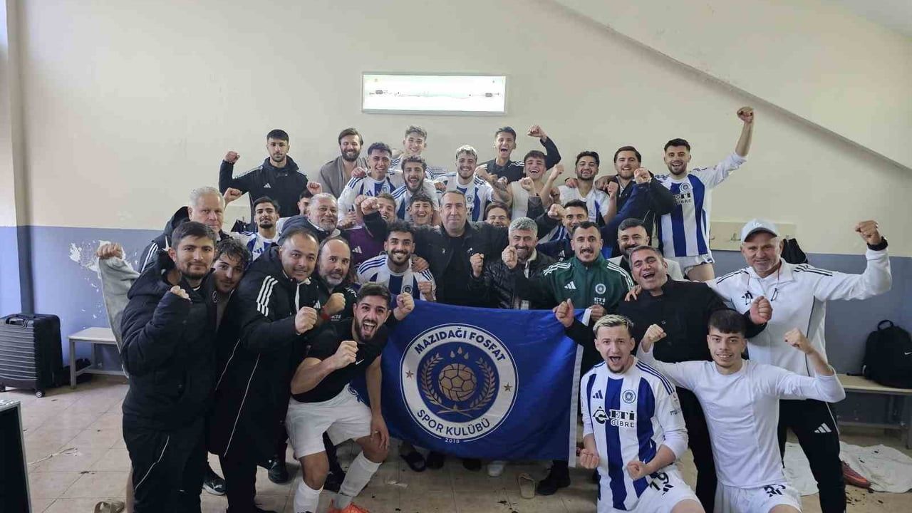 Mazıdağı Fosfatspor, Hacettepe 1963 deplasmanından 1-0 galibiyetle döndü