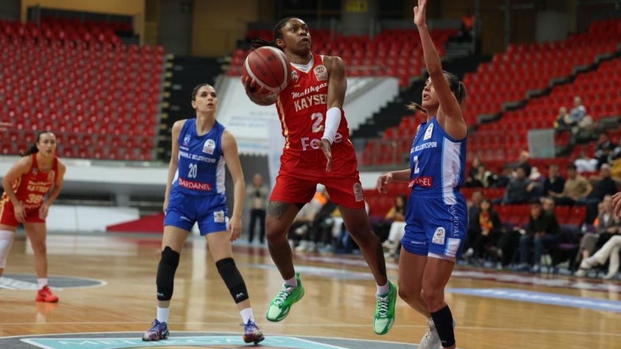 Melikgazi Kayseri Basketbol 13. haftada Ankara'da BOTAŞ ile karşılaşıyor