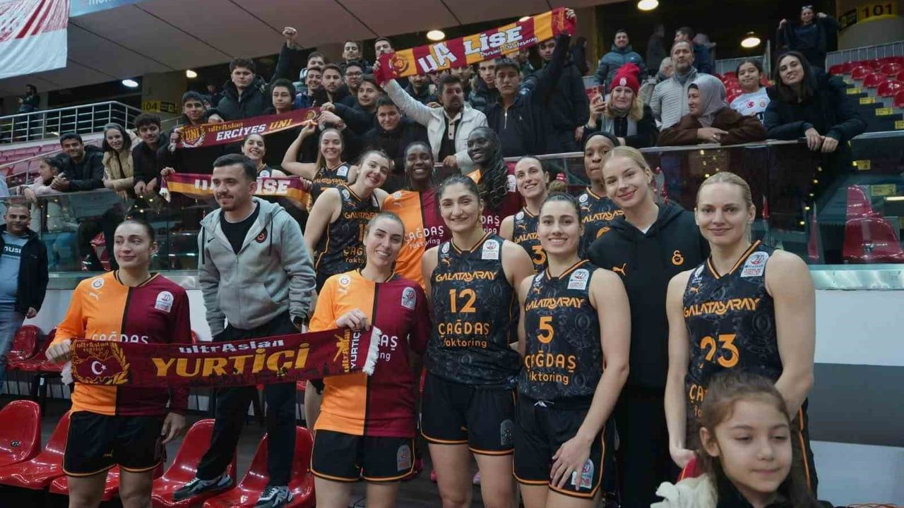 Melikgazi Kayseri Basketbol 70-95 Galatasaray — Galibiyet Sarı-Kırmızılıların