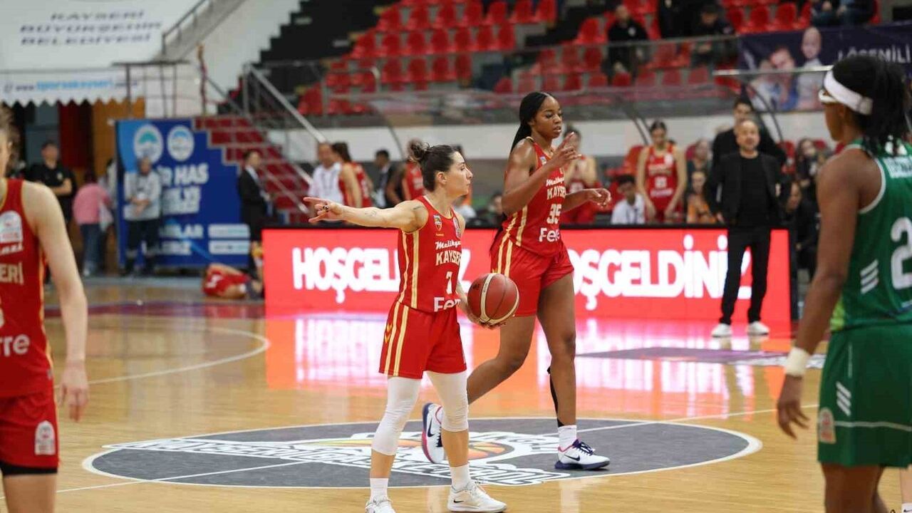 Melikgazi Kayseri, Kadınlar Süper Ligi'nde altıncı mağlubiyetini aldı