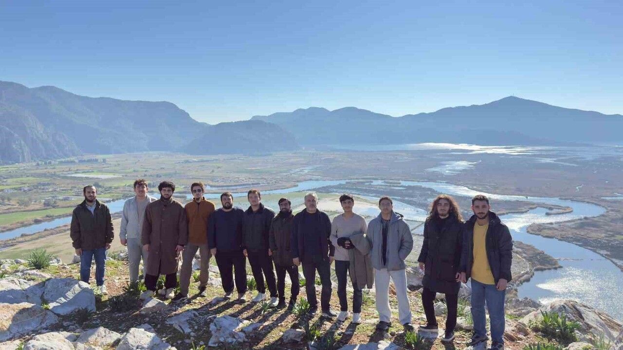 Menteşe Gençleri Dalyan Kaunos’ta Tarih ve Doğa ile Buluştu