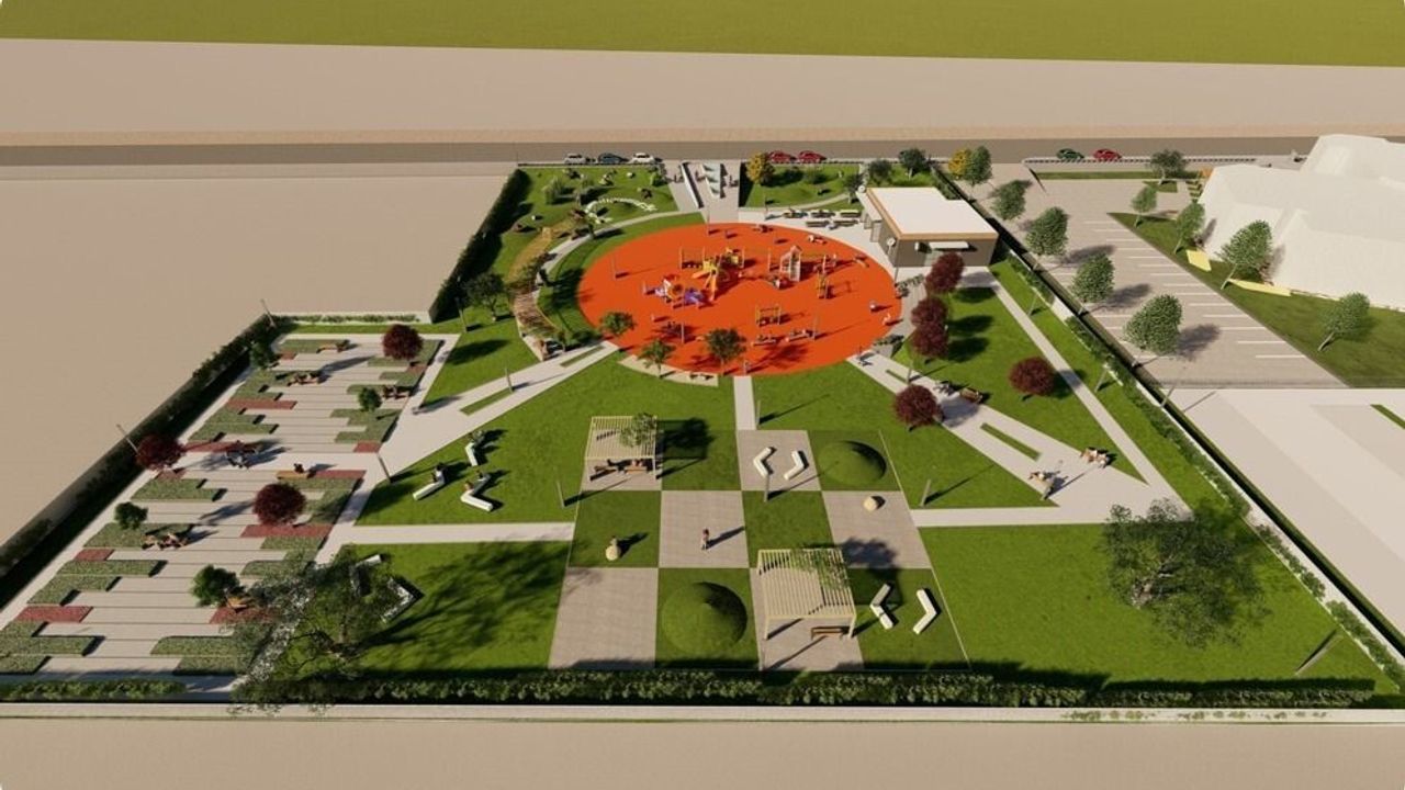 Menteşe’ye yeni yaşam alanı: Cengiz Bektaş Kent Belleği yanında park tamamlanıyor