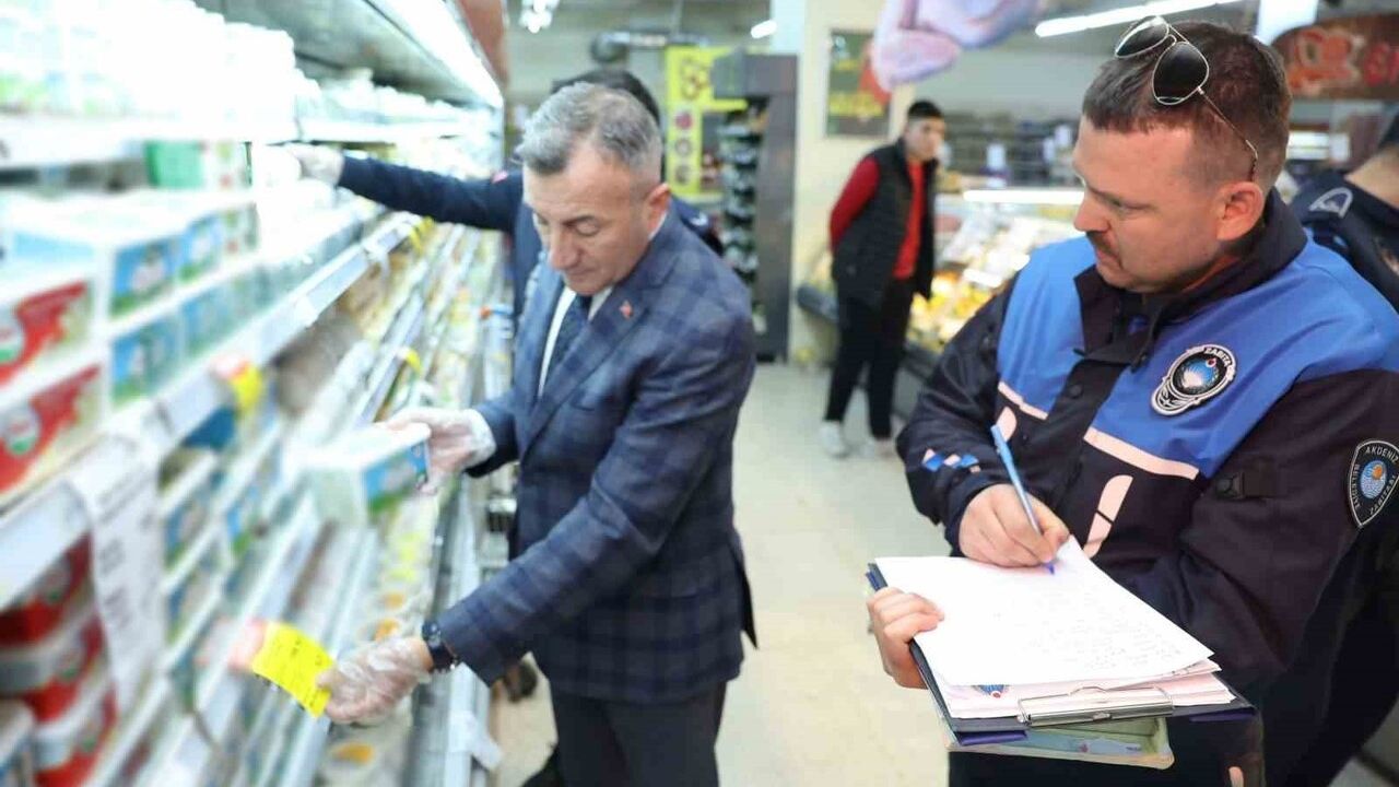 Mersin Akdeniz'de AVM Denetimleri Sıkılaştırıldı