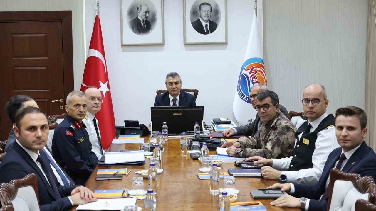 Mersin'de güvenlik ve asayiş değerlendirmesi yapıldı