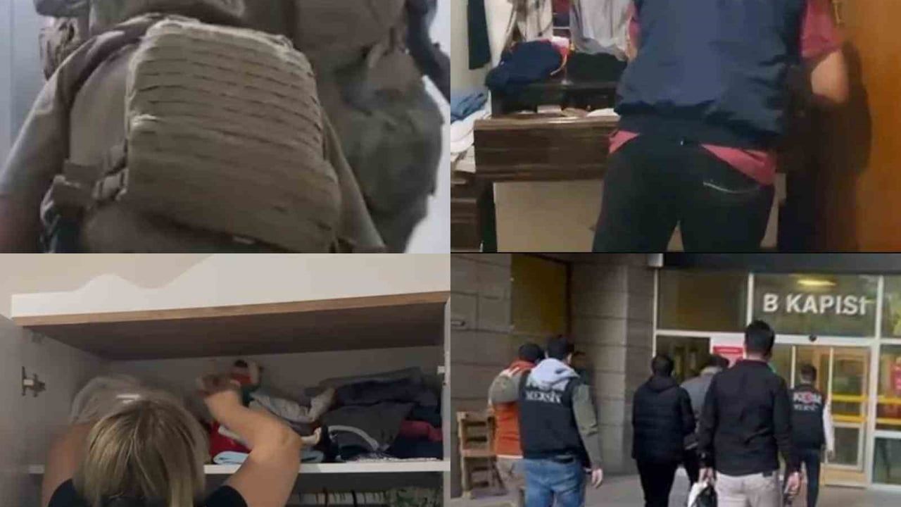 Mersin'de haraç isteyen suç örgütüne operasyon: 8 tutuklama