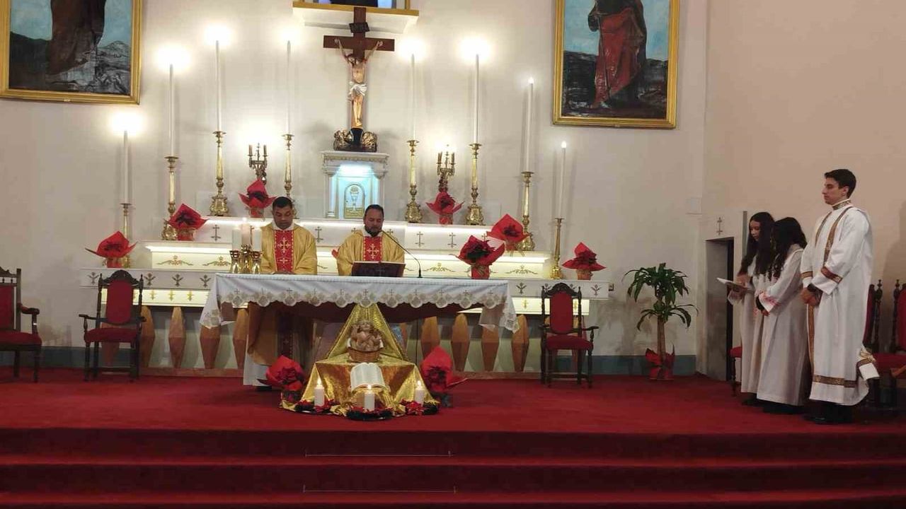 Mersin'de Rum Ortodoks Kilisesi'nde Noel ayini yapıldı