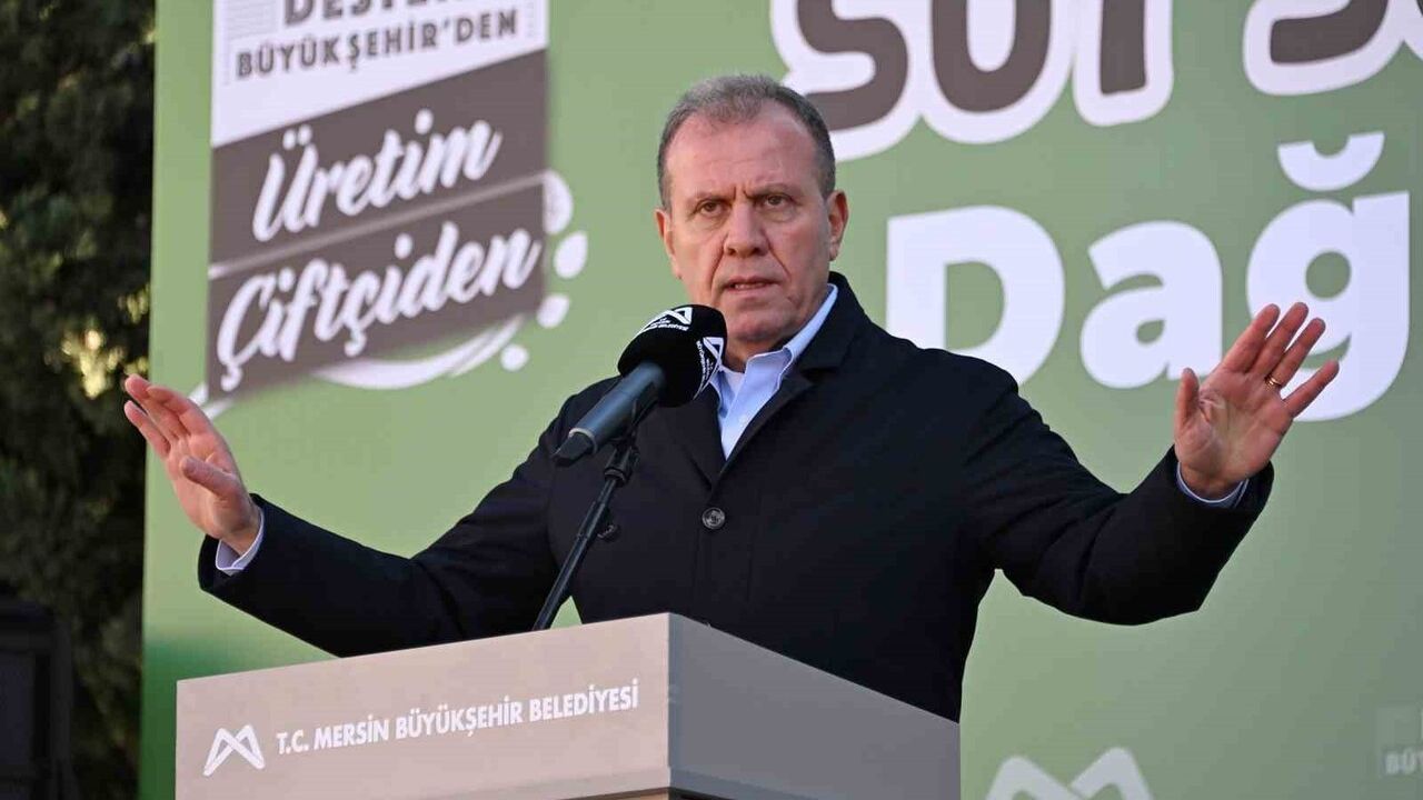 Mersin'de üreticilere süt soğutma tankı ve güneş paneli desteği