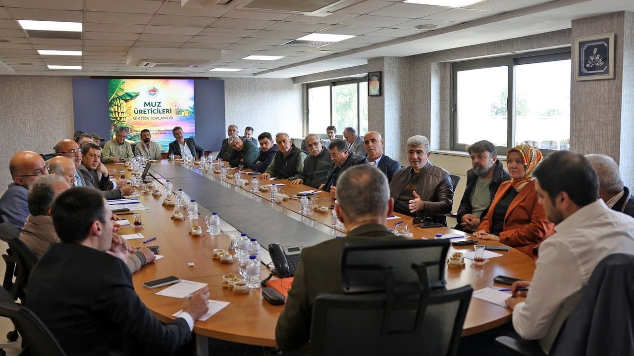 Mersin'de yerli muz için güçlü kooperatif çağrısı