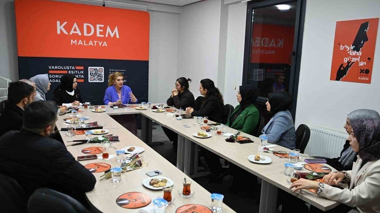 Milletvekili İnanç Siraç Kara Ölmeztoprak KADEM Malatya’yı Ziyaret Etti