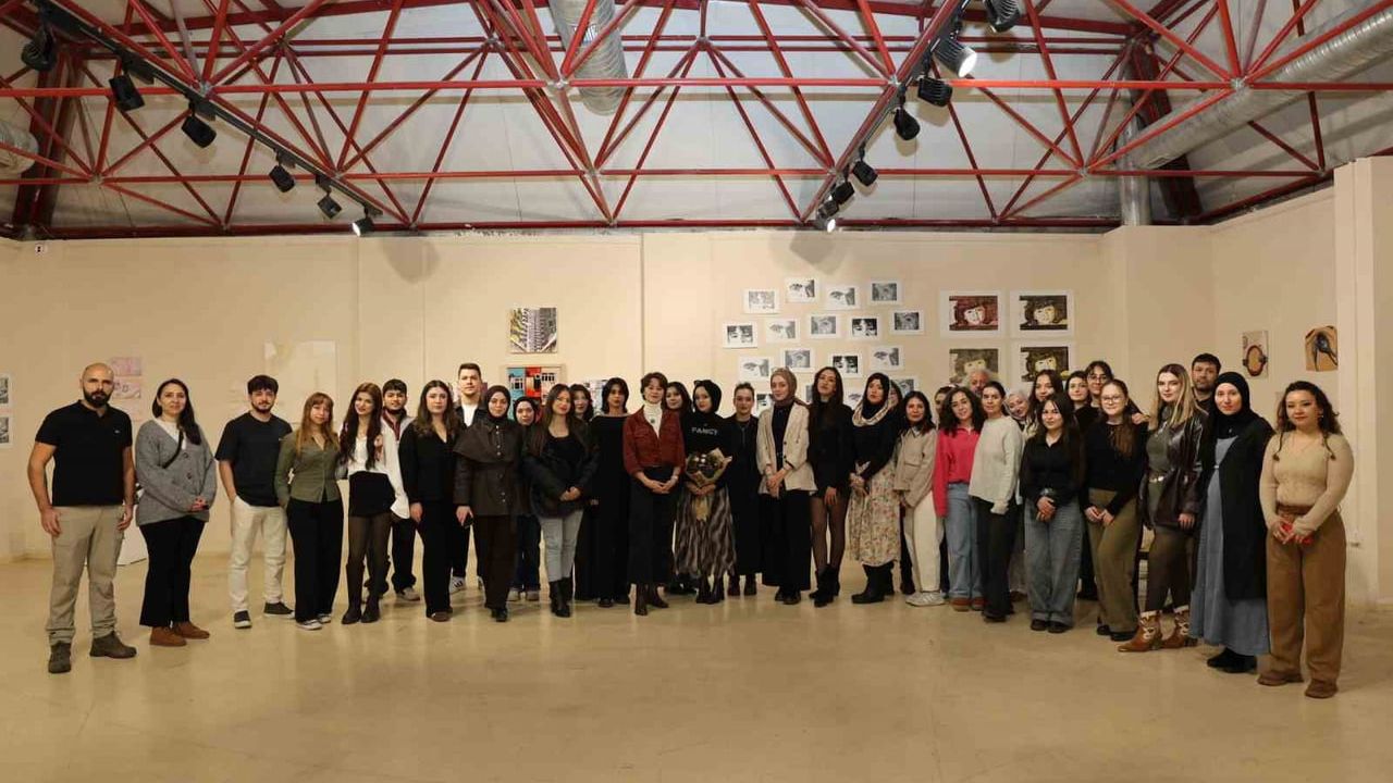 Mitoloji ve Açık Atölye Sergisi-2 Düzce Üniversitesi'nde