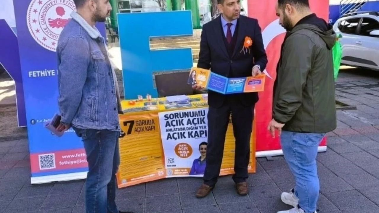 Muğla'da Açık Kapı, Kadına Yönelik Şiddetle Mücadelede Bilgilendirme Yaptı