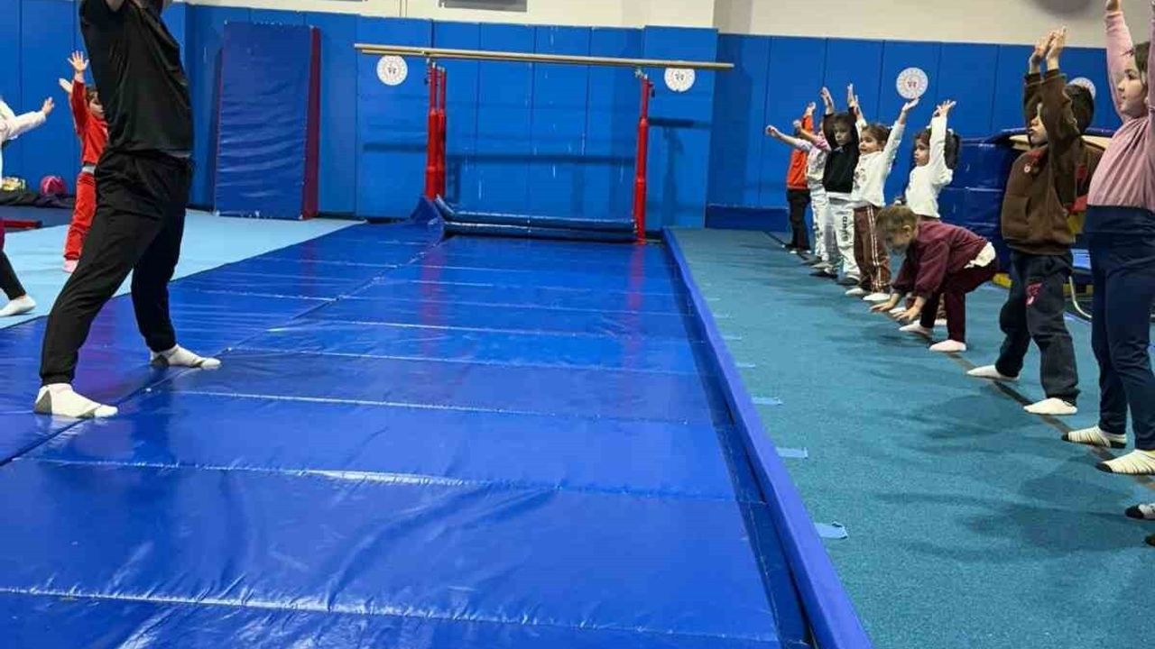 Muğla'da Anasınıfı Öğrencileri Cimnastikle Tanıştı