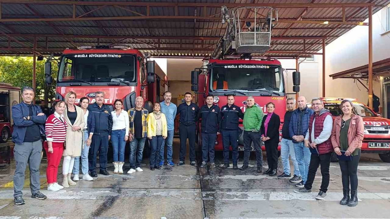 Muğla'da gönüllü itfaiyecilik eğitimleriyle afet hazırlığı güçleniyor