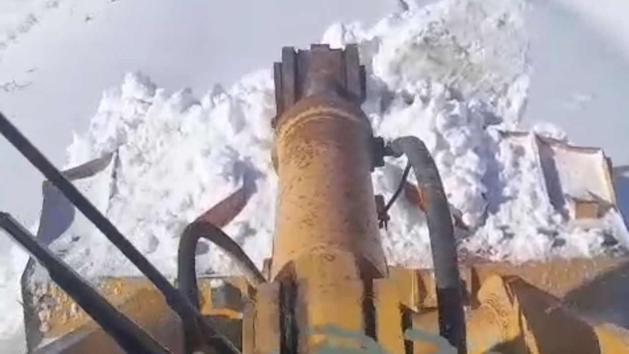 Muş’ta kar yağışı 333 köy yolunu ulaşıma kapattı