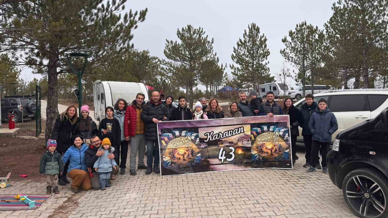 Musaözü Göleti’nde Kütahya kamp ve karavan buluşması