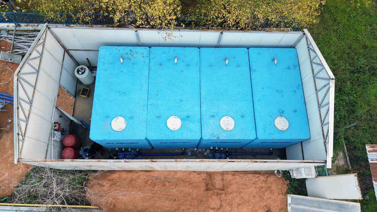 MUSKİ, Ortaca Akıncı Mahallesi'ne Yeni Modüler İçme Suyu Deposu Kuruyor