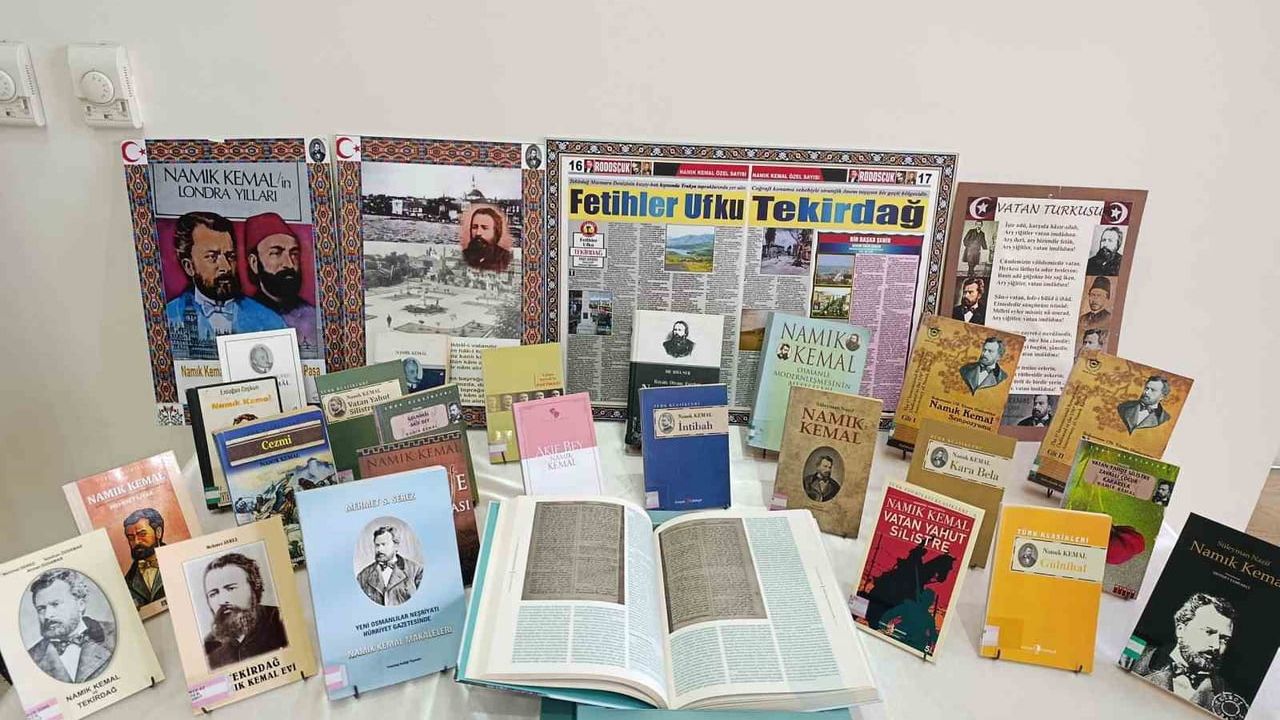 Namık Kemal 185'inci doğum yıldönümünde Tekirdağ'da anıldı