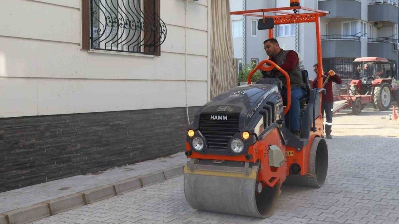 Nazilli Belediyesi Yeni Mahalle 171/2 Sokak’ta Taş Döşeme Çalışmasını Tamamladı
